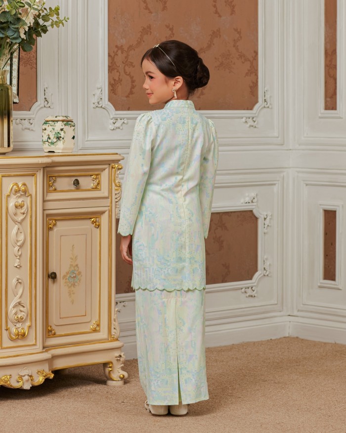 BELYNDA KURUNG (KID) - MINT GREEN
