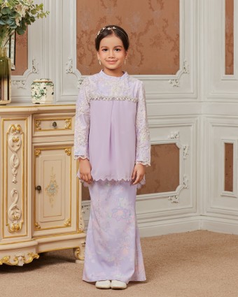 SERYNN KURUNG (KID) - PURPLE LILAC