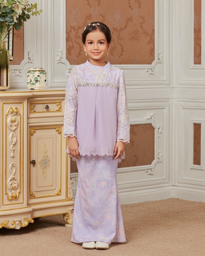 SERYNN KURUNG (KID) - PURPLE LILAC