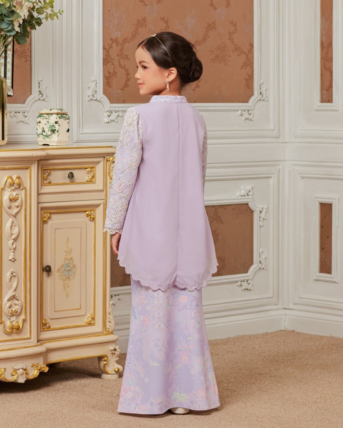 SERYNN KURUNG (KID) - PURPLE LILAC