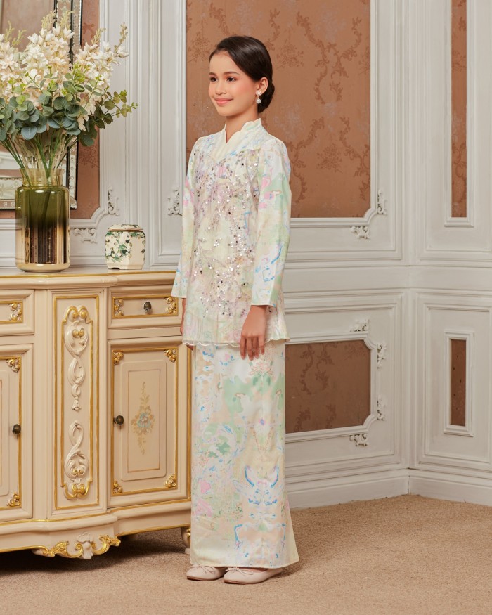 CELESTIA KURUNG (KID) - NUDE CREAM