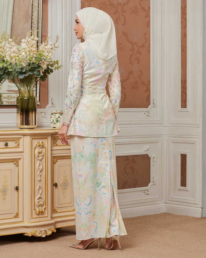 CELESTIA KURUNG - NUDE CREAM