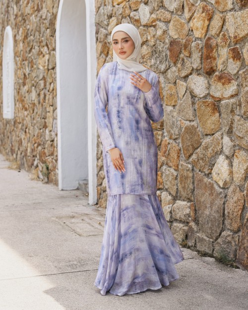 BRYNA KURUNG- - INDIGO PURPLE