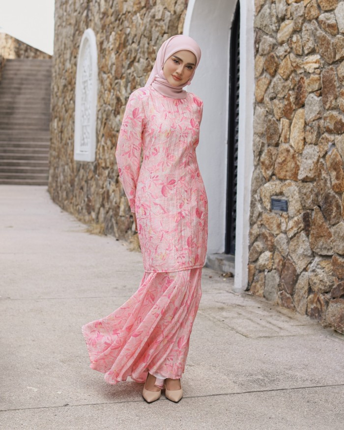 FERRA KURUNG - BLUSH PINK