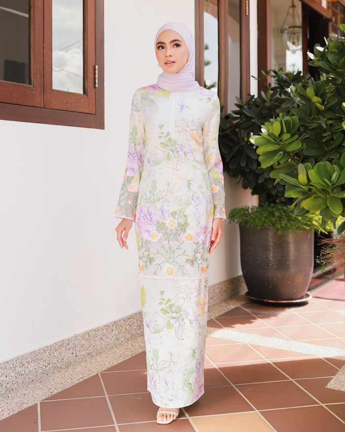 FIYA KURUNG - LILAC ORANGE