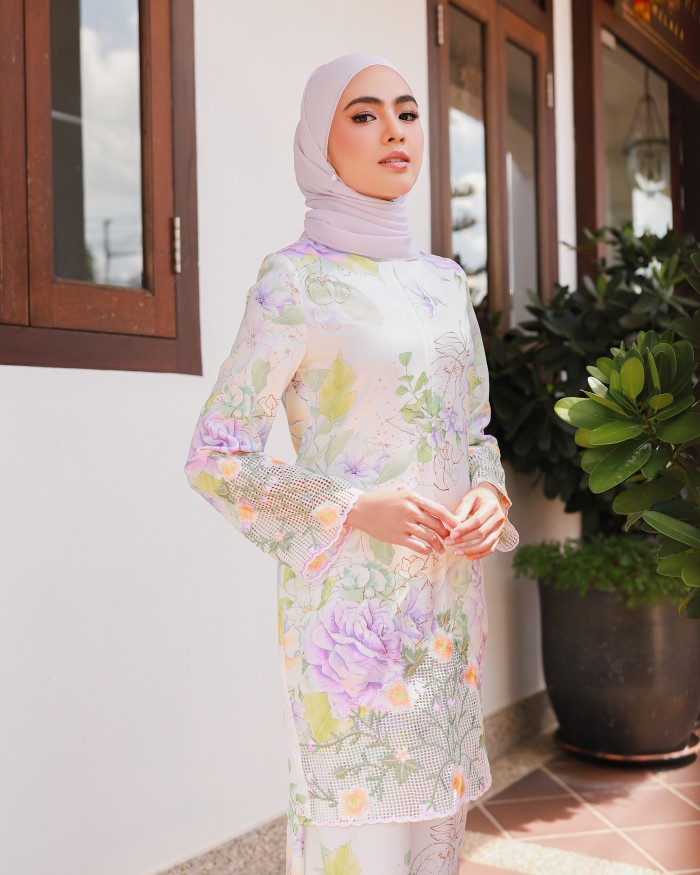 FIYA KURUNG - LILAC ORANGE