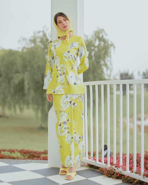 KYRA KURUNG KEDAH  -  LEMON YELLOW