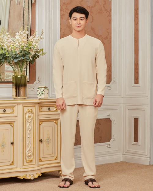 AJMAL BAJU MELAYU - NUDE CREAM