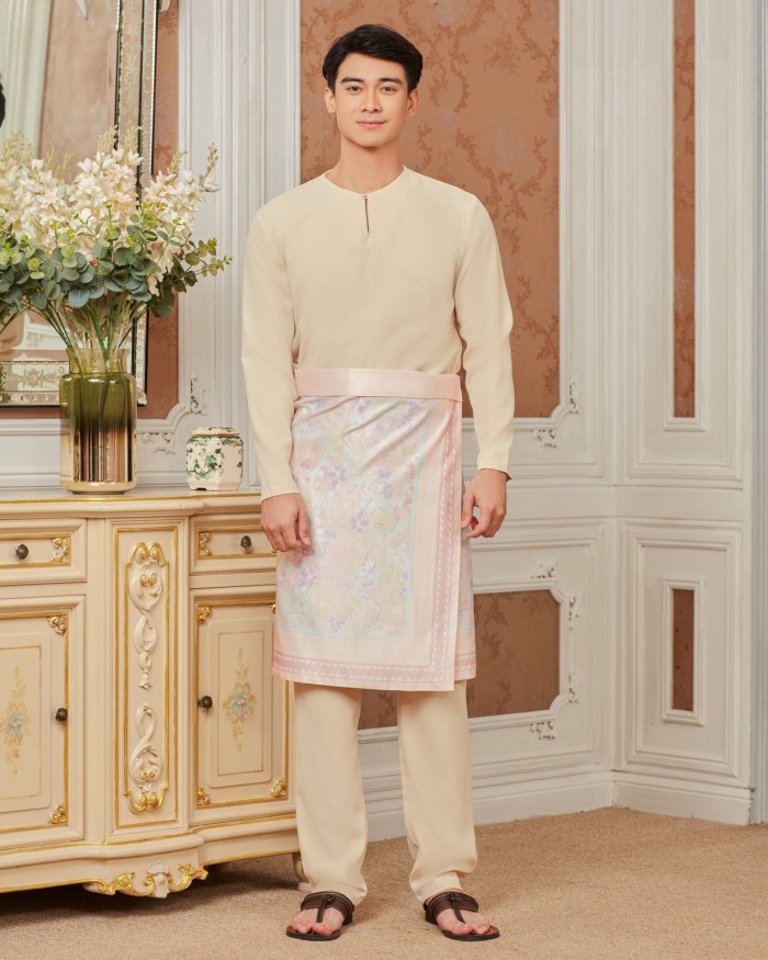AJMAL BAJU MELAYU - NUDE CREAM