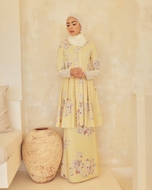 NURAYA KEBARUNG LACE - YELLOW