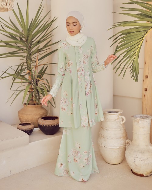 NURAYA KEBARUNG LACE - MINT GREEN