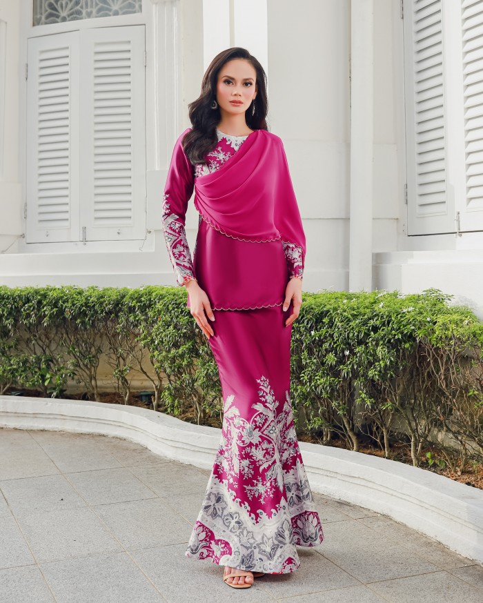 SARELLA KURUNG - HOT PINK