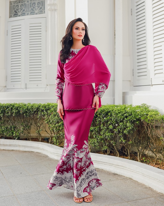 SARELLA KURUNG - HOT PINK