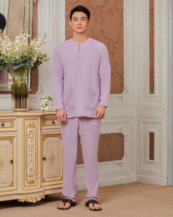AJMAL BAJU MELAYU - PURPLE LILAC