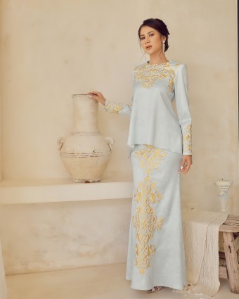 BLIESE KURUNG - SILVER BLUE