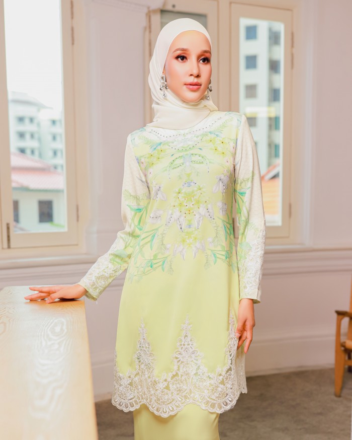 ATYLIA KURUNG - LIME GREEN