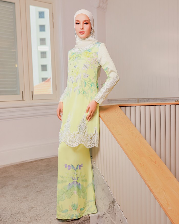 ATYLIA KURUNG - LIME GREEN