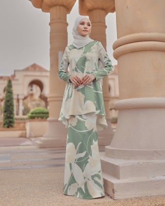 VEDA KURUNG -  OLIVE GREEN