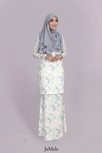 MAISHA KURUNG - PEACH TURQUOISE