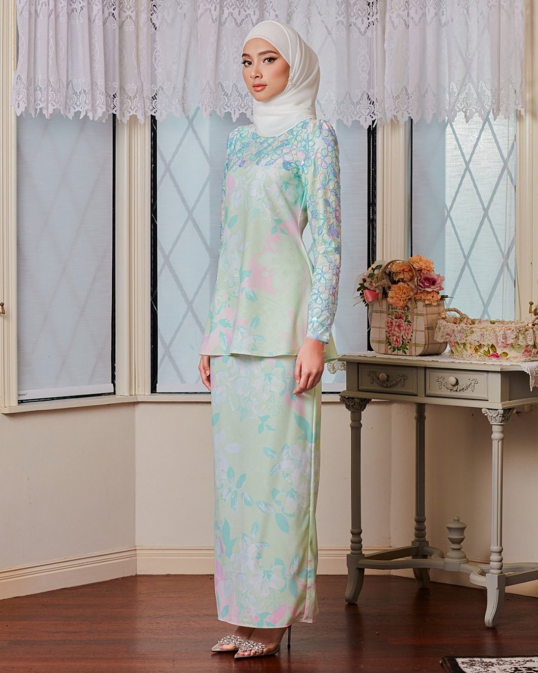 Jemels | Modern Kurung | Baju Kurung | Baju Melayu | THEME COLORS MINT ...