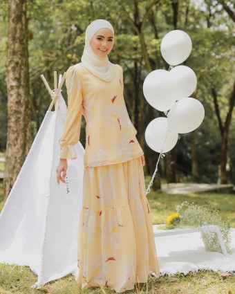 TASHA DRESS - YELLOW