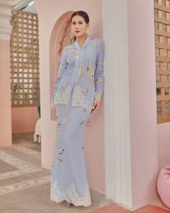 VALIRA KEBAYA - BABY BLUE