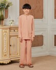AJMAL BAJU MELAYU KID - PEACH ORANGE