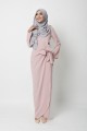 JERVAINE DRESS - DUSTY PINK