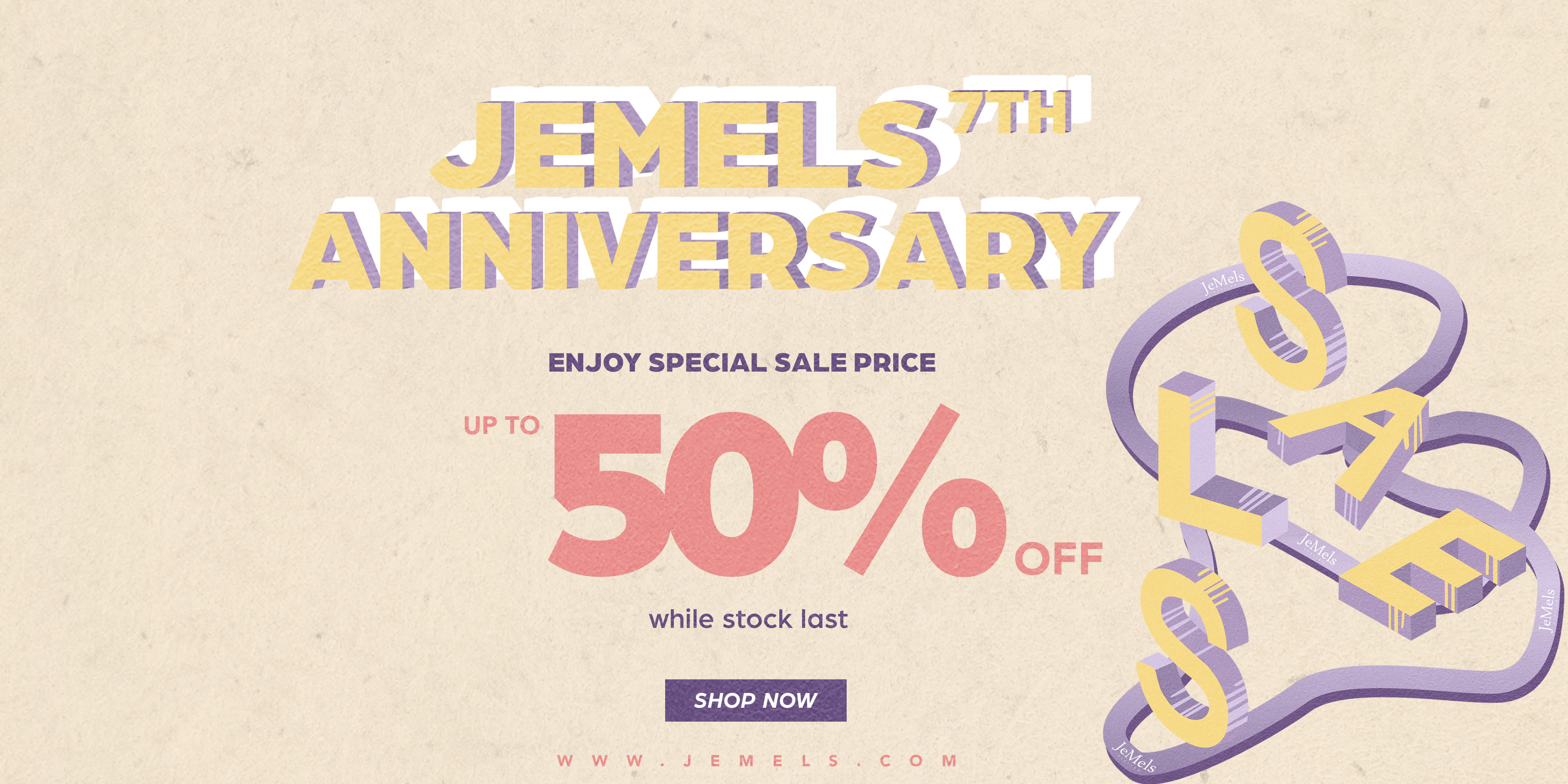 7th ANNIVERSARY SALE!